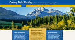 Desktop Screenshot of energyfieldhealing.com