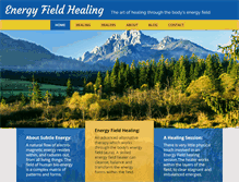 Tablet Screenshot of energyfieldhealing.com